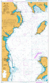 Nautical Chart BA 1411 Irish SeaWestern Part 2000