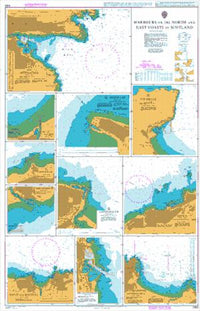 Nautical Chart BA 1462 Harbours on the North and East Coasts of Scotland 2004