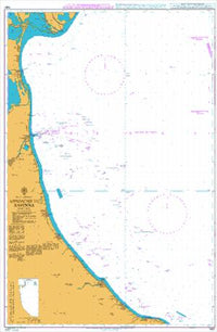 Nautical Chart BA 1467 Approaches to Ravenna 2010
