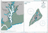 Nautical Chart BA 1485 Yap Islands 1987