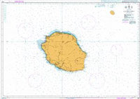 Nautical Chart BA 1497 La Reunion 2004