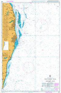 Nautical Chart BA 1543 Winterton Ness to Orford Ness 2012