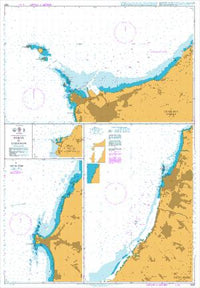 Nautical Chart BA 1561 Ports in Lebanon 1999