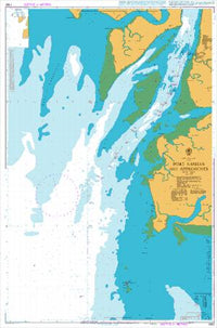 Nautical Chart BA 1562 Port Kamsar and Approaches 1997