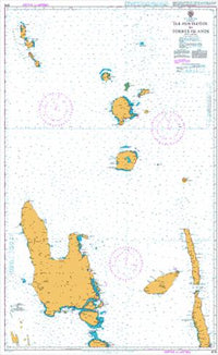 Nautical Chart BA 1575 Ile Pentecote to Torres Islands 2009