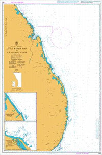 Nautical Chart BA 1583 Little Basses Reef to Pulmoddai Roads 2009