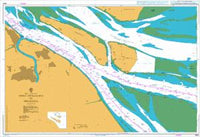 Nautical Chart BA 1603 Inner Approaches to Shanghai 2011