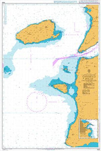 Nautical Chart BA 1608 Approaches to Canakkale Bogazi The Dardanelles 2010