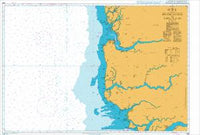 Nautical Chart BA 1664 Riviere Saloum to Ilheu do Caio 2002