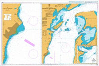 Nautical Chart BA 1694 Segunda Angostura to Punta Arenas 2000