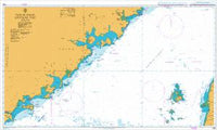 Nautical Chart BA 1760 Taiwan Strait Southern Part 2011
