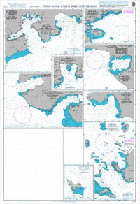 Nautical Chart BA 1774 Plans in the South Shetland Islands 1994