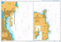 Nautical Chart BA 1856 Approaches to Puerto de La Luz Las Palmas 2011