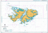 Nautical Chart BA 2512 The Falkland Islands 2009