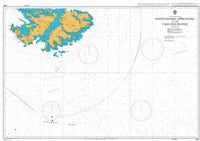 Nautical Chart BA 2520 South-Eastern Approaches to the Falkland Islands 2009