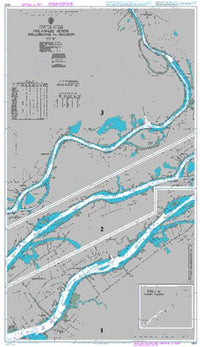 Nautical Chart BA 2605 Delaware River Philadelphia to Trenton 2000