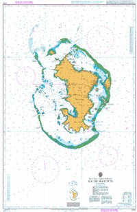 Nautical Chart BA 2741 Ile Mayotte 2002