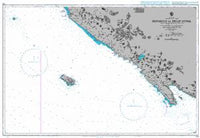 Nautical Chart BA 2781 Bengkulu to Selat Sunda 1978