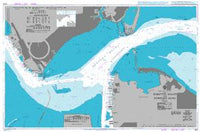 Nautical Chart BA 2813 Hampton Roads and Newport News 2009