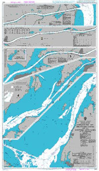 Nautical Chart BA 2922 Chesapeake and Delaware Canal and the Northern Approaches 2005