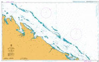 Nautical Chart BA 2928 Ile Toupeti to Cap Begat 1991
