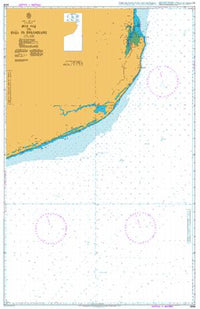 Nautical Chart BA 2939 Boa Paz to Baia de Inhambane 2011