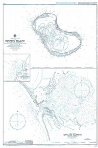 Nautical Chart BA 2971 Fanning Island 1898