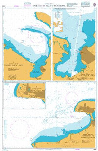 Nautical Chart BA 2988 Ports in the Gulf of Honduras 2009