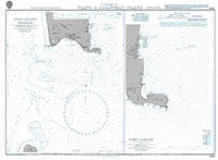Nautical Chart BA 2993 Plans in Christmas Island 1963