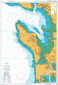 Nautical Chart BA 3000 La Rochelle to Pointe de La Coubre including Ile dOleron 2002