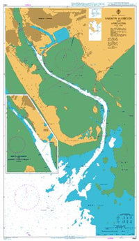 Nautical Chart BA 3164 Barrow Harbour and Approaches 2008