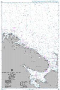 Nautical Chart BA 3180 Nordkapp to Mys Kanin Nos including Beloye More 2007
