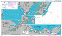 Nautical Chart BA 3184 Corpus Christi and Brownsville 2005