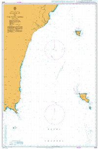Nautical Chart BA 3233 O-Luan Pi to Tai-Tung Kang 2008