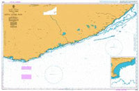 Nautical Chart BA 3265 Weligama to Little Basses Reef 2009