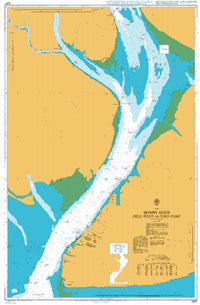 Nautical Chart BA 3287 Bonny River Field Point to Ford Point 2011