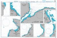 Nautical Chart BA 3426 Plans on the North Coast of Mindanao 1996