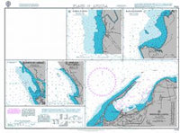Nautical Chart BA 3448 Plans in Angola 1994