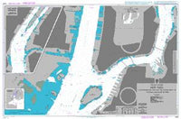 Nautical Chart BA 3455 Governors Island and the Entrances to Hudson and East Rivers 2011