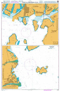 Nautical Chart BA 3469 Ports in Hiroshima Wan 2004