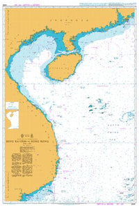 Nautical Chart BA 3488 Song Sai Gon to Hong Kong 1997