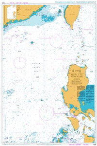 Nautical Chart BA 3489 Manila to Hong Kong 1998