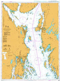 Nautical Chart BA 3500 Oslofjorden - Southern Part 2008