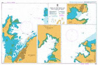 Nautical Chart BA 3525 Ports on the North and West Coasts of Sabah 2011