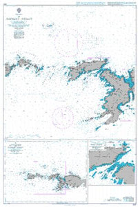 Nautical Chart BA 3592 Stewart Strait 2000