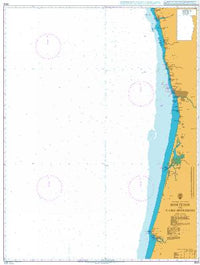 Nautical Chart BA 3634 Montedor to Cabo Mondego 2010