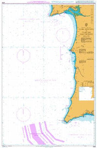 Nautical Chart BA 3636 Cabo Espichel to Cabo de Sao Vicente 2010
