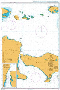 Nautical Chart BA 3726 Selat Bali to Pulau Kangean 2005