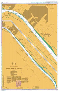 Nautical Chart BA 3844 Kabda Point to Abadan 2003