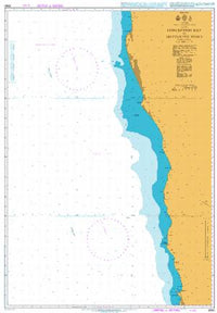 Nautical Chart BA 3860 Conception Point to Hottentot Point 1996